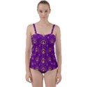 Peace Be With Us In Love And Understanding Twist Front Tankini Set View1