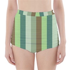 Pistachio Ice Cream High-waisted Bikini Bottoms