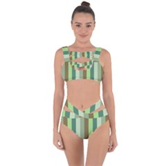 Pistachio Ice Cream Bandaged Up Bikini Set  by snowwhitegirl