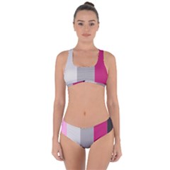 Laura Lines Criss Cross Bikini Set