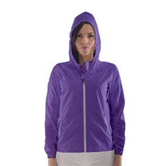 Purple Star Hooded Wind Breaker (women)