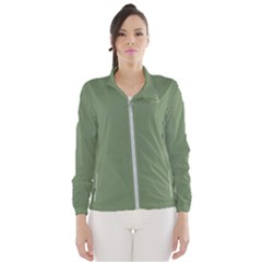 Army Green Wind Breaker (women)