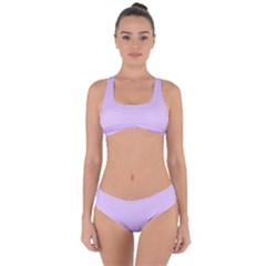 Lilac Morning Criss Cross Bikini Set