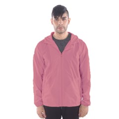 Pink Mauve Hooded Wind Breaker (men)