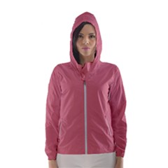 Pink Mauve Hooded Wind Breaker (women)