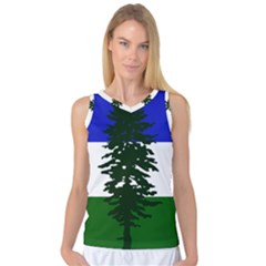 Flag Of Cascadia Women s Basketball Tank Top by abbeyz71