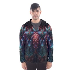 Abstract Background Texture Pattern Hooded Wind Breaker (men) by Nexatart