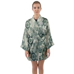 Jugendstil Long Sleeve Kimono Robe by Nexatart
