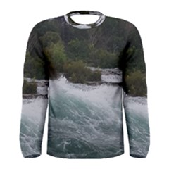 Sightseeing At Niagara Falls Men s Long Sleeve Tee by canvasngiftshop