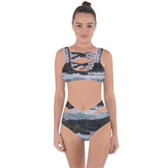 Sightseeing At Niagara Falls Bandaged Up Bikini Set  by canvasngiftshop