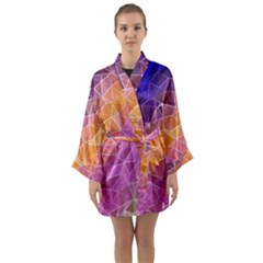 Crystalized Rainbow Long Sleeve Kimono Robe by NouveauDesign