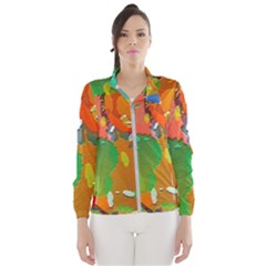 Background Colorful Abstract Wind Breaker (women) by Nexatart