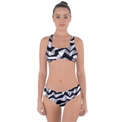 Polynoise Lowpoly Criss Cross Bikini Set by jumpercat