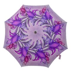 Flowers Flower Purple Flower Hook Handle Umbrellas (medium)