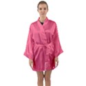 pink 16.a | light pink long sleeve kimono robe View1