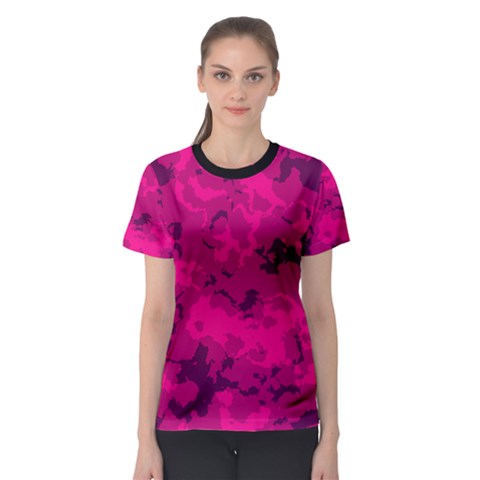 Pink Tarn  Women s Sport Mesh Tee by RespawnLARPer