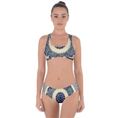 Background Vintage Japanese Criss Cross Bikini Set by Nexatart