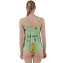 Bee mine Valentines day Twist Front Tankini Set View2