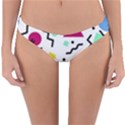 Art Background Abstract Unique Reversible Hipster Bikini Bottoms View1