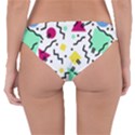 Art Background Abstract Unique Reversible Hipster Bikini Bottoms View2