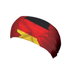 Germany Map Flag Country Red Flag Yoga Headband