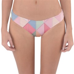 Background Geometric Triangle Reversible Hipster Bikini Bottoms by Nexatart