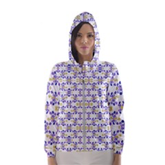 Decorative Ornate Pattern Hooded Wind Breaker (women) by dflcprints