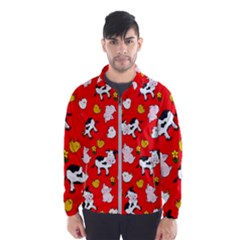 The Farm Pattern Wind Breaker (men) by Valentinaart