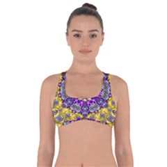 Sunshine In Mind The Season Is Decorative Fine Got No Strings Sports Bra by pepitasart