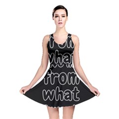 Save Me From What I Want Reversible Skater Dress by Valentinaart
