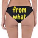 Save me from what I want Reversible Hipster Bikini Bottoms View2