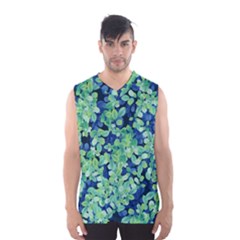 Moonlight On The Leaves Men s Basketball Tank Top by jumpercat
