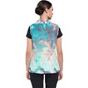 Background Art Abstract Watercolor Women s Puffer Vest View2