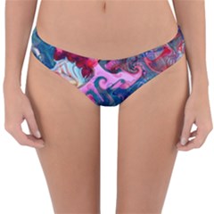 Background Art Abstract Watercolor Reversible Hipster Bikini Bottoms by Nexatart