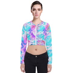 Background Art Abstract Watercolor Pattern Bomber Jacket by Nexatart