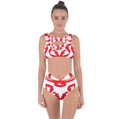 Malaysia Unmo Logo Bandaged Up Bikini Set  by abbeyz71