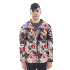 Victorian Collage Hooded Wind Breaker (men)