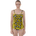 Bikers Out Singing In Spring Time Twist Front Tankini Set View1