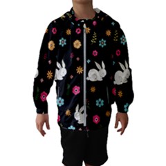 Easter Bunny  Hooded Wind Breaker (kids) by Valentinaart