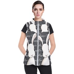 Easter Bunny  Women s Puffer Vest by Valentinaart