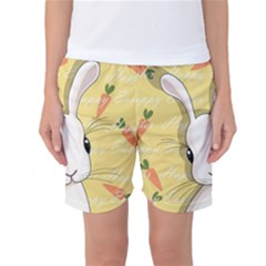 Easter Bunny  Women s Basketball Shorts by Valentinaart