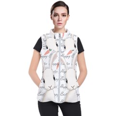 Easter Bunny  Women s Puffer Vest by Valentinaart