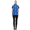 Abstract Waves Motion Psychedelic Women s Button Up Vest View2