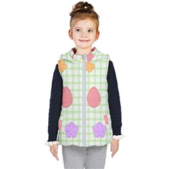 Easter Patches  Kid s Puffer Vest by Valentinaart