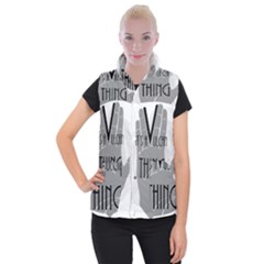 Vulcan Thing Women s Button Up Vest by Howtobead