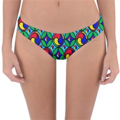Colorful-4 Reversible Hipster Bikini Bottoms by ArtworkByPatrick