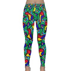 Colorful-4 1 Classic Yoga Leggings by ArtworkByPatrick