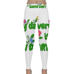 Earth Day Classic Yoga Leggings by Valentinaart