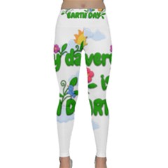 Earth Day Classic Yoga Leggings by Valentinaart