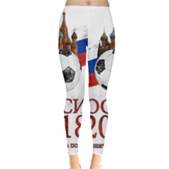 Russia Football World Cup Leggings  by Valentinaart
